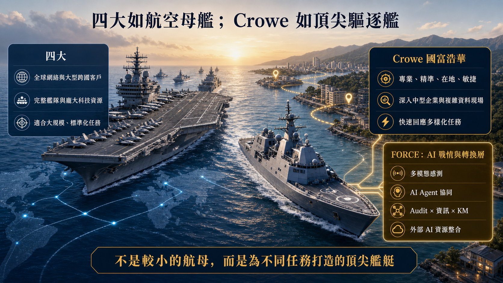 四大如航母